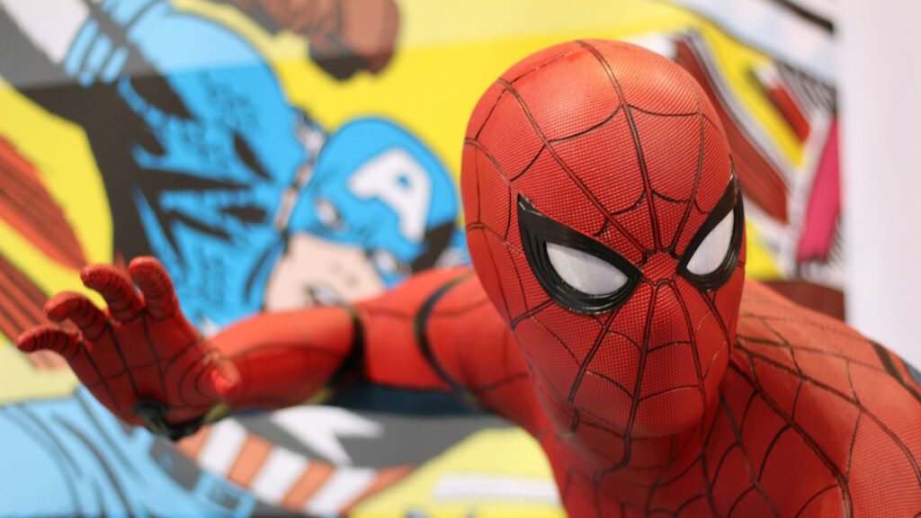A picture of Spiderman.
