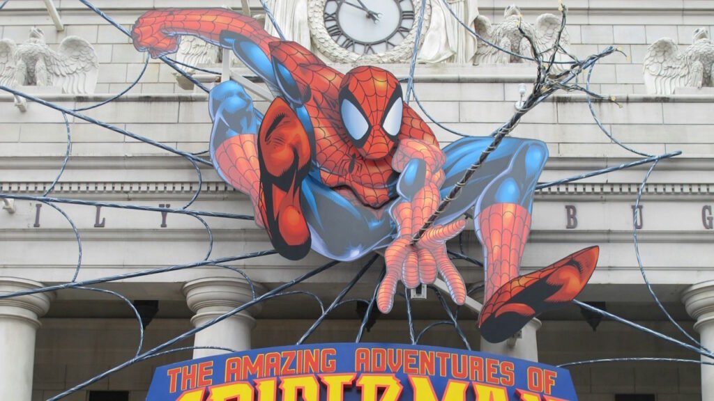 A photo of Spiderman.